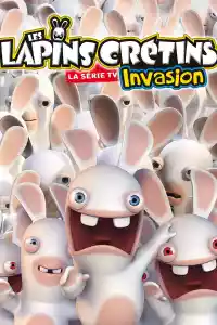 Affiche de la série Les lapins crétins