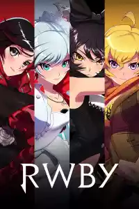 Affiche de la série RWBY