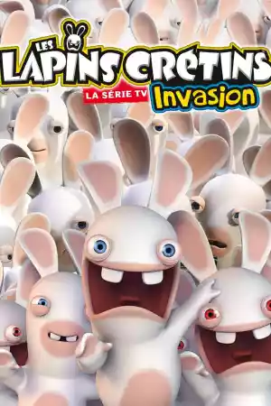 Affiche de la série Les lapins crétins