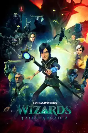 Affiche de la série Mages et Sorciers : Les Contes d'Arcadia